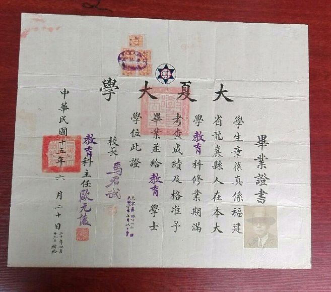 厦门大学毕业证(厦门大学毕业证书第9版图片)