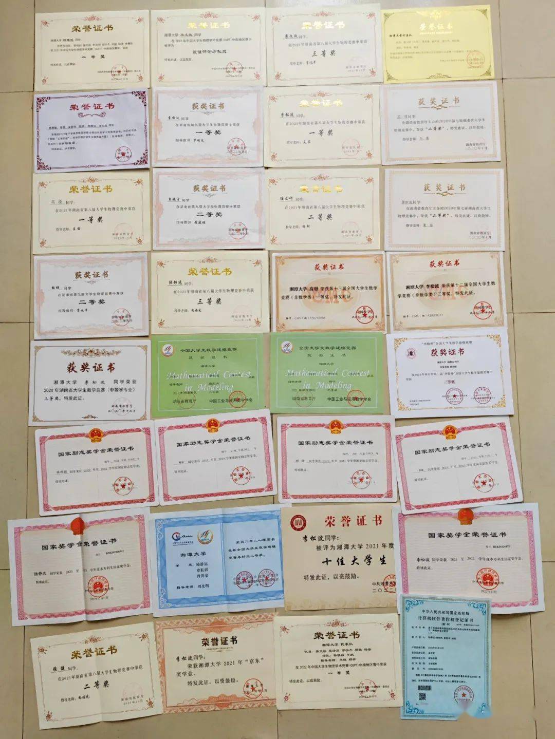 南开大学毕业证书图片
